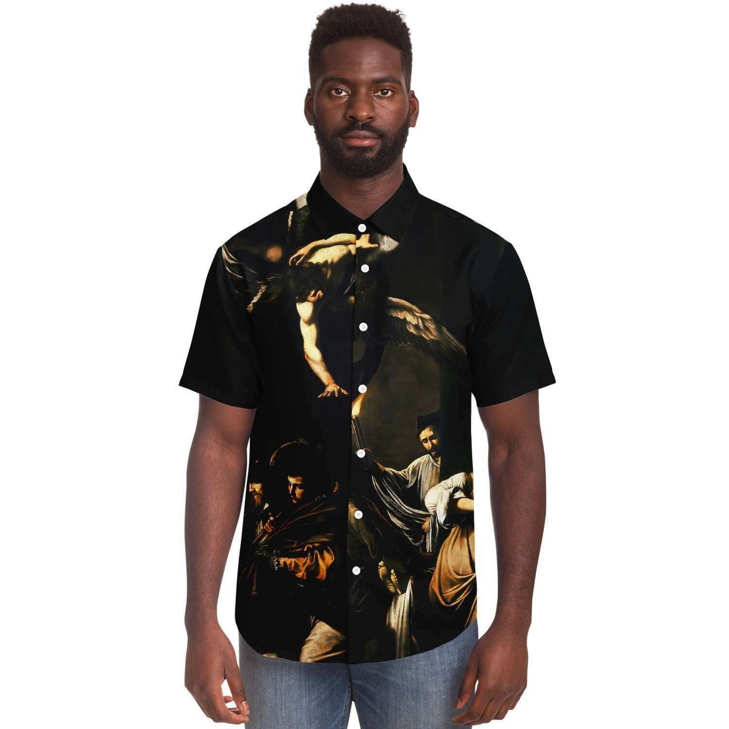 SEVEN WORKS OF MERCY BUTTONED SHIRT