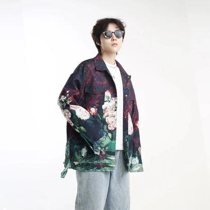 Peonies And Roses Jacket