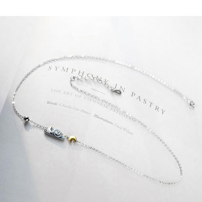 Van Gogh Starry Night inspired Necklace