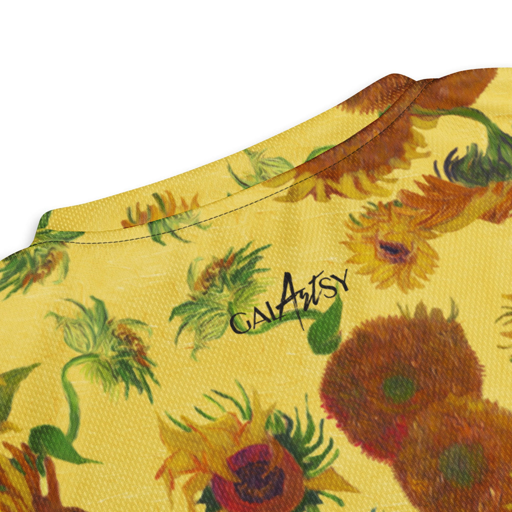 Sunflowers unisex sports jersey