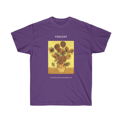 Vincent van Gogh Vase with Fifteen Sunflowers T-shirt