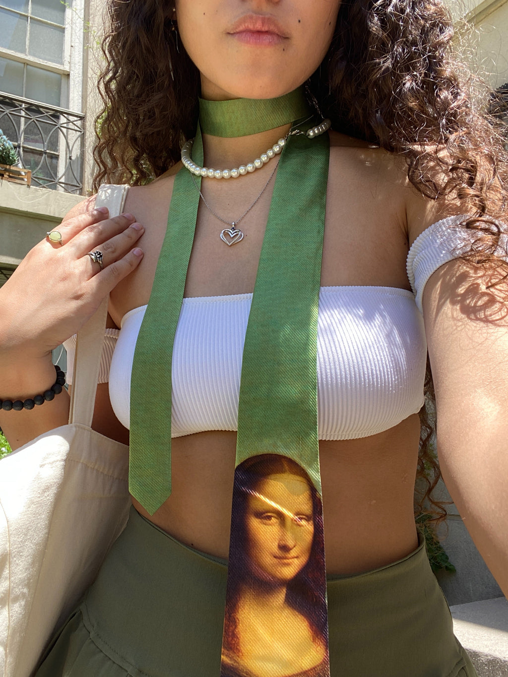 The Mona Lisa Tie