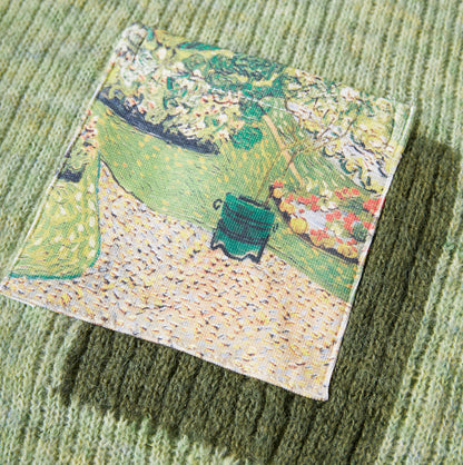 Van Gogh Jardin à Auvers Pocket Sweater